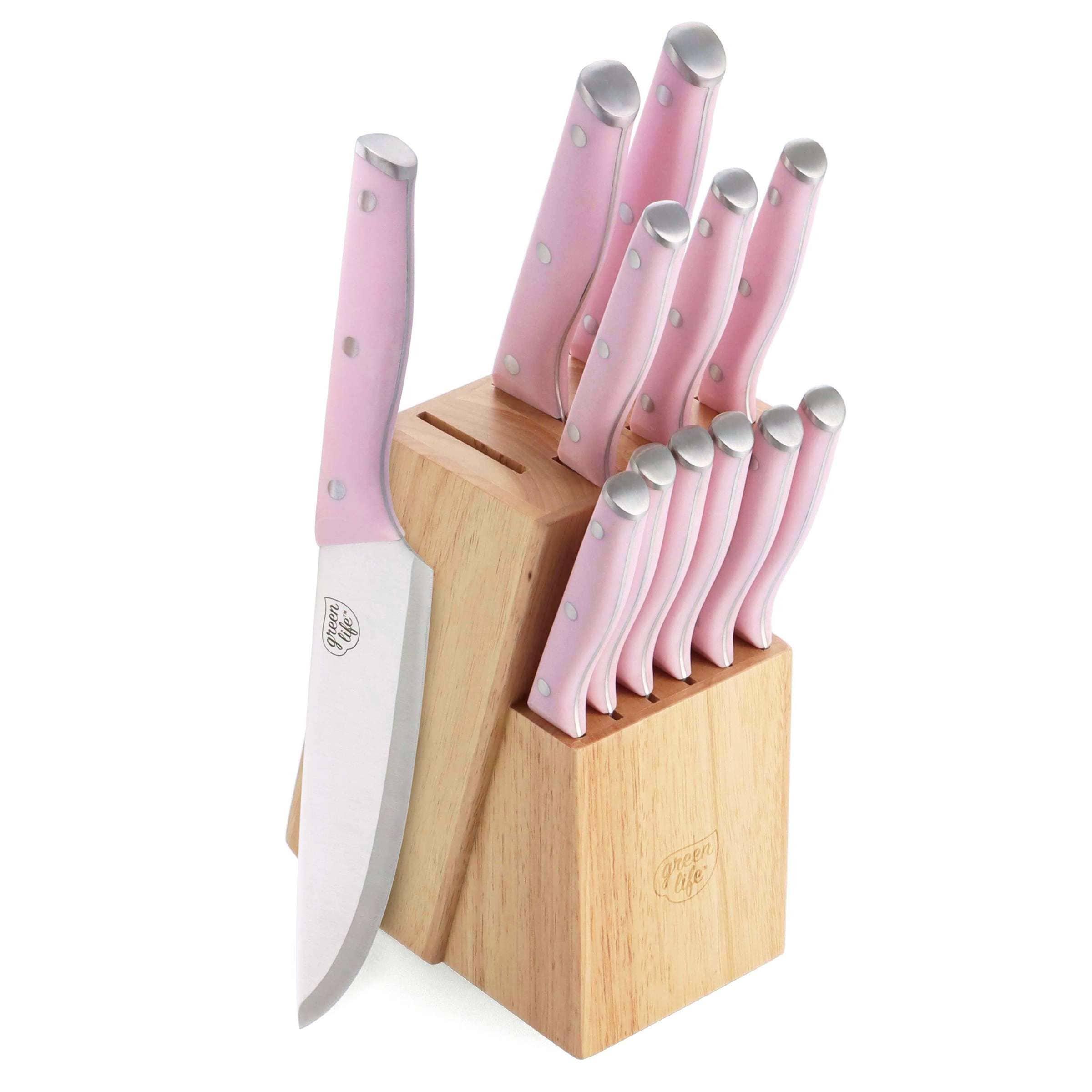 Graphix Collection 13 Piece Stainless Steel Cutlery Block Set (C77SS-13P) 