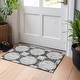 preview thumbnail 42 of 47, Premium Washable Super Soft Contemporary Geo Mayfield Rug Gray - 1' 8" x 2' 6" - Rectangle