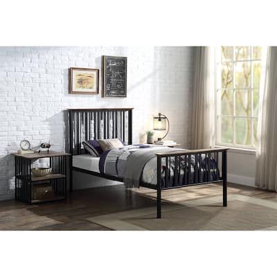 Zudora Bed, Slatted Headboard & Footboard
