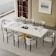 Option Alps White Top/White&Black chair