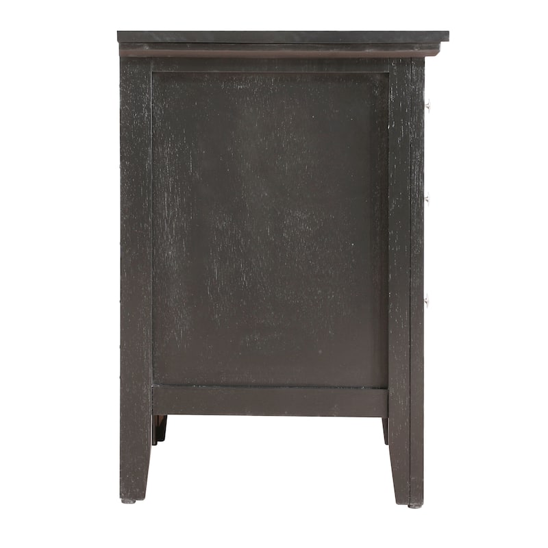 Hammond 3-drawer Wooden Nightstand