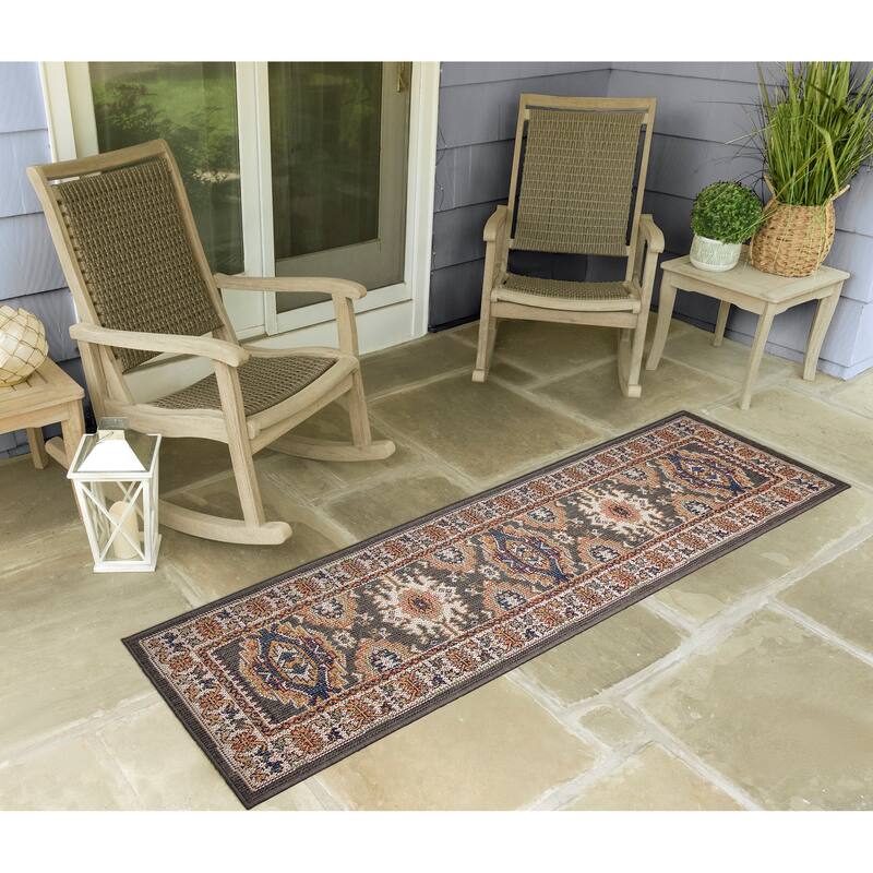 Liora Manne Patio Serapi Indoor/Outdoor Rug