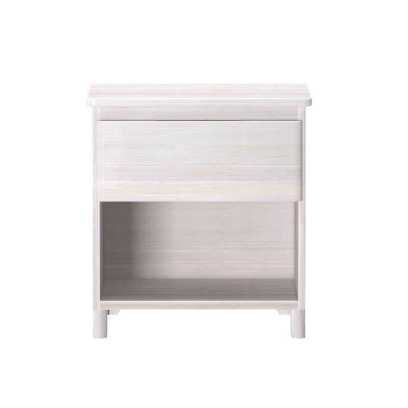 Max and Lily Farmhouse Nightstand with 1 Drawer