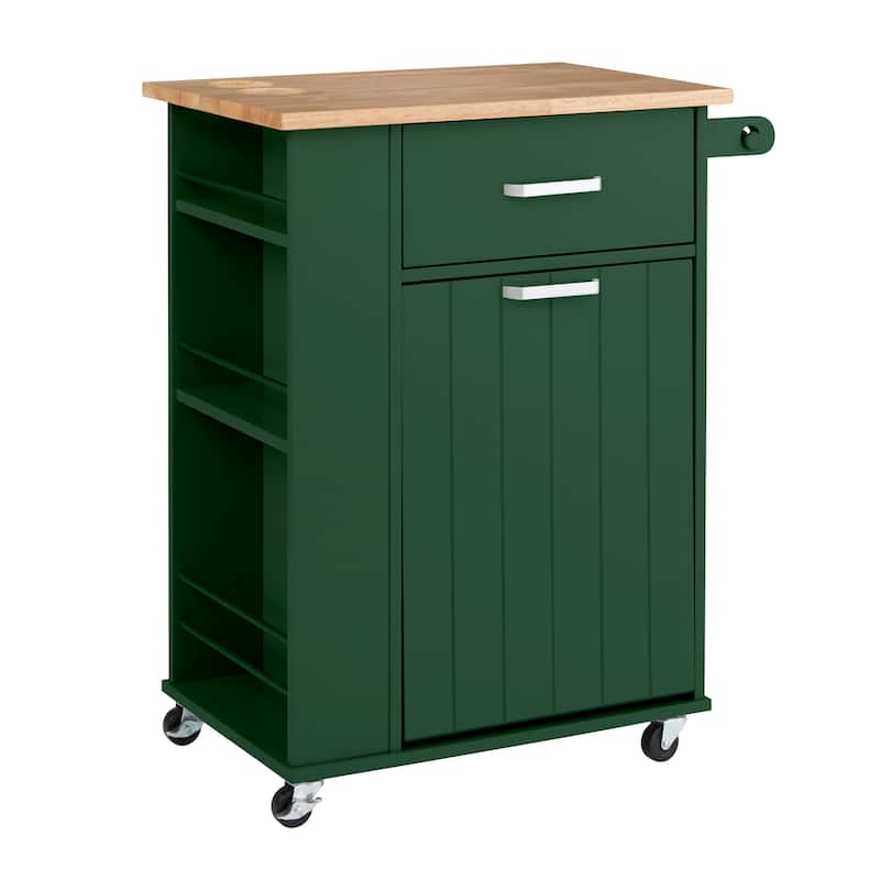 Simple Living Lima Rolling Kitchen Cart
