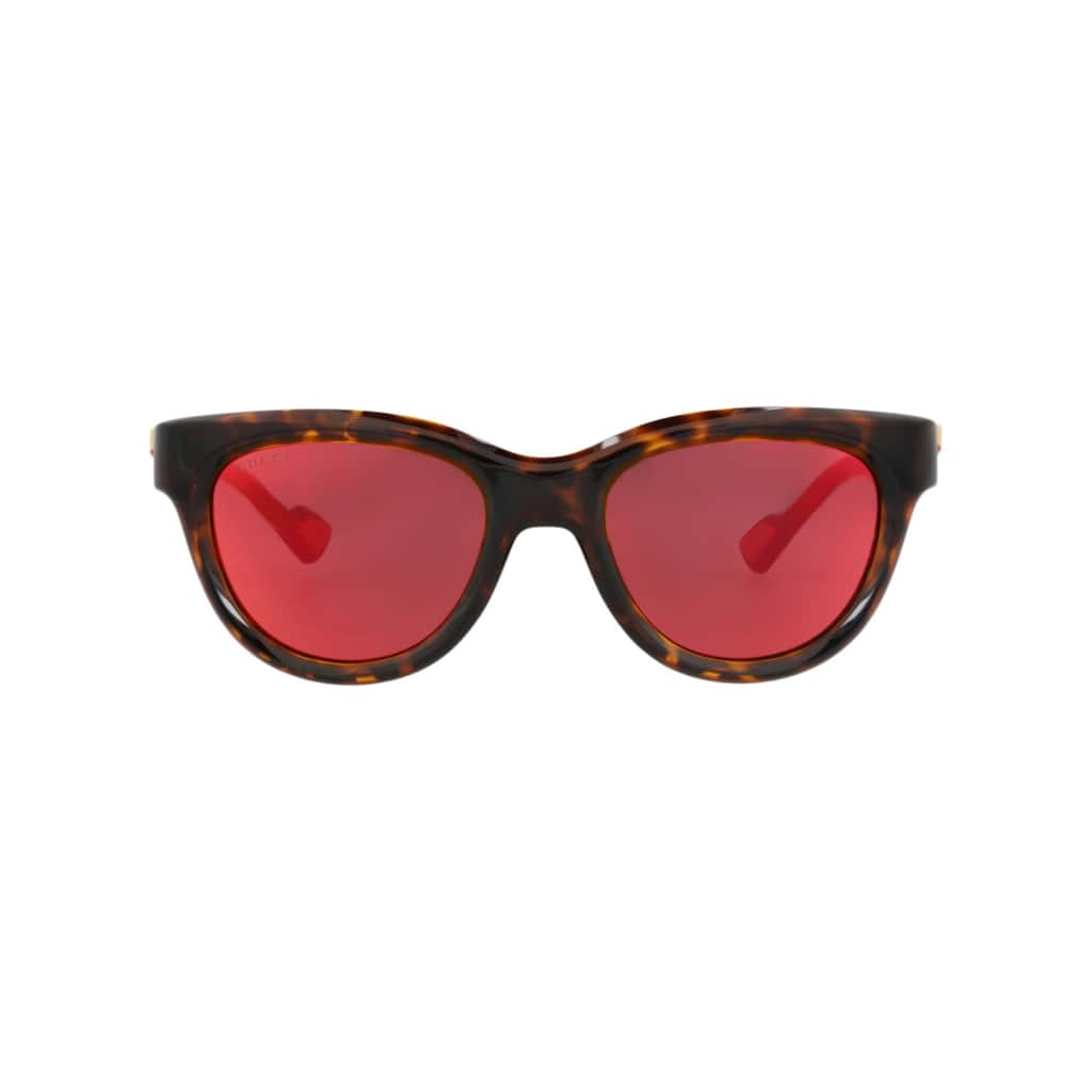 Gucci Round-Frame Injection Sunglasses