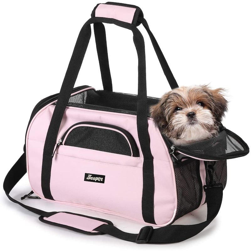 Jespet Soft-Sided Pet Carrier - Pink - 17"