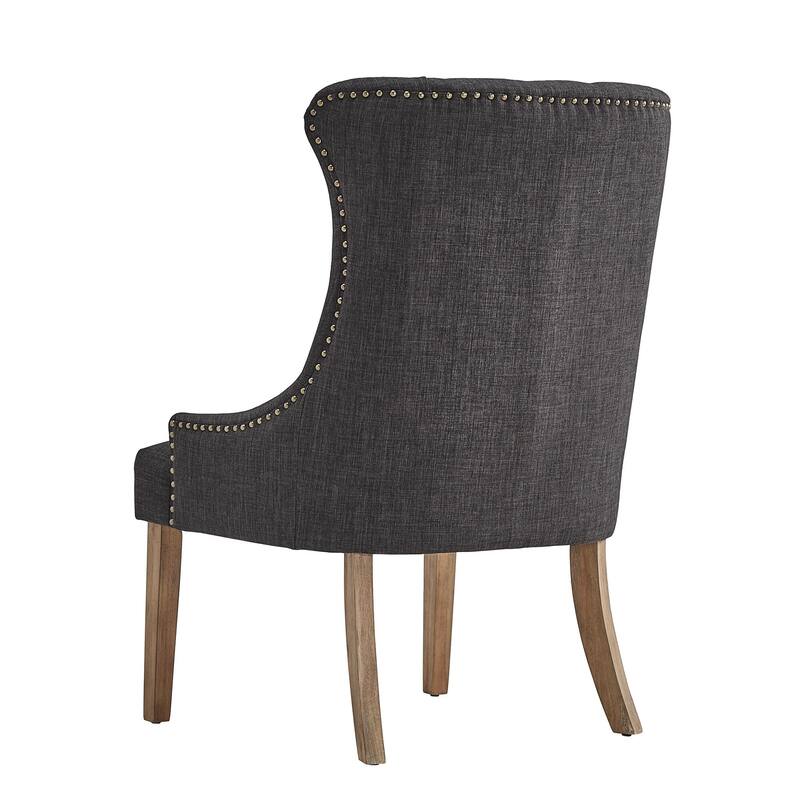 Kimpton Upholstered Button-tufted Wingback Chair by iNSPIRE Q Artisan