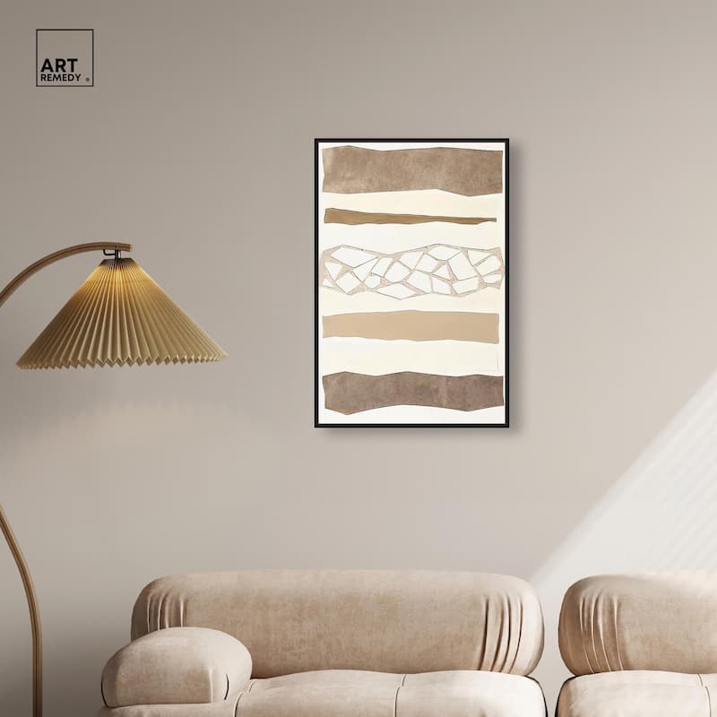 Relief Rifts I Canvas by Art Remedy