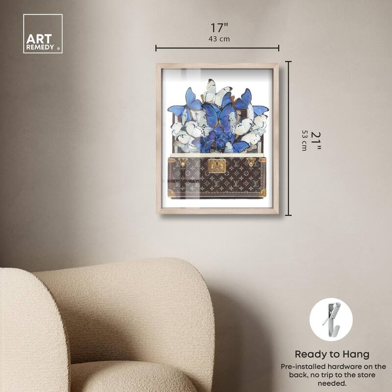 Luxurious Butterflies Shadowbox by Art Remedy