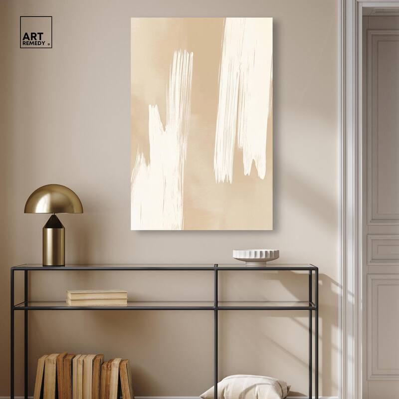 Gestural Grains II Canvas by Art Remedy, Gallery Wrapped
