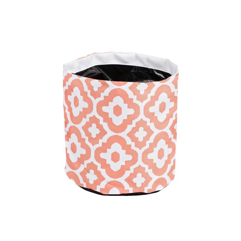 Floral Essence Round Fabric Planters (3-Pack)