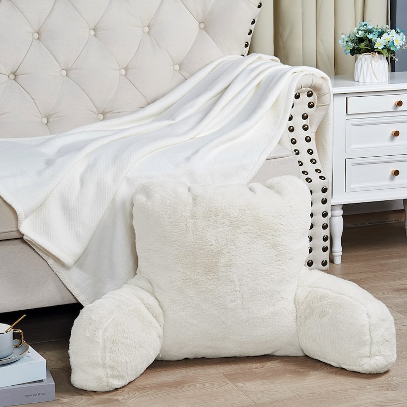 Home Soft Things FoxFauxFur Bedrest