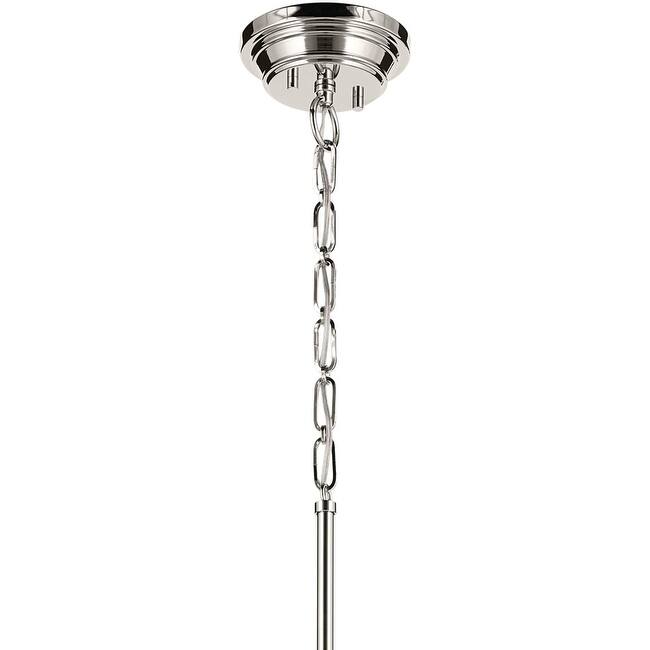 Kichler 52662 Marsailli 16" Wide Pendant with Glossy White Opal Glass