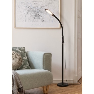Aeros LED Ajustable Floor Lamp for Living Room Tall Standing Lamp for Bedroom, 