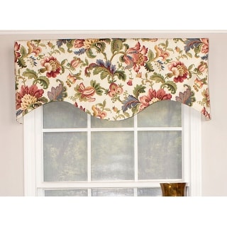 RLF Home Noblesse Cornice Window Valance 2 Colors Available