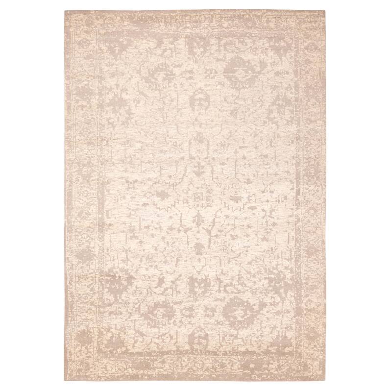 ECARPETGALLERY Hand-knotted Elysian Ivory Wool Rug - 10'0 x 13'9