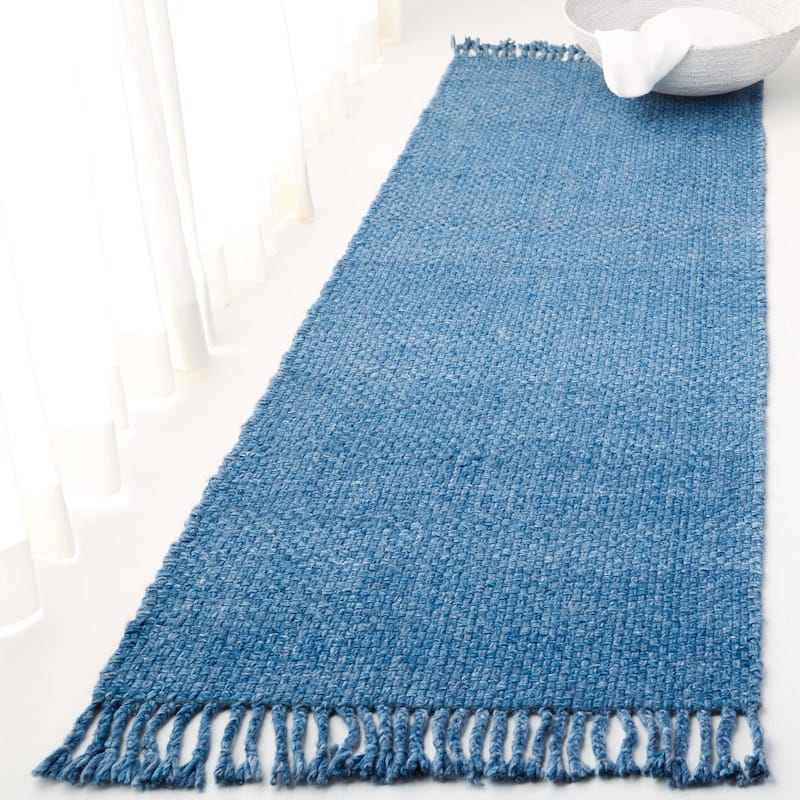 Lauren Ralph Lauren Handmade Amalie Wool Rug.. - 2' 6" x 6' - Blue - Rectangle