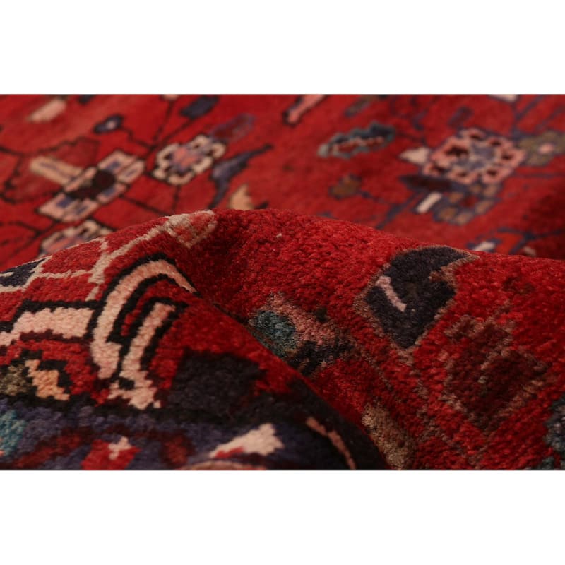 ECARPETGALLERY Hand-knotted Andelz Red Wool Rug - 3'10 x 9'8