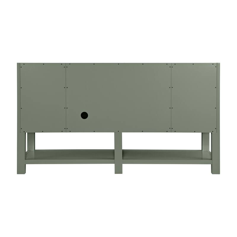 Breckenridge 60" Single Vanity, Smokey Celadon - 60S
