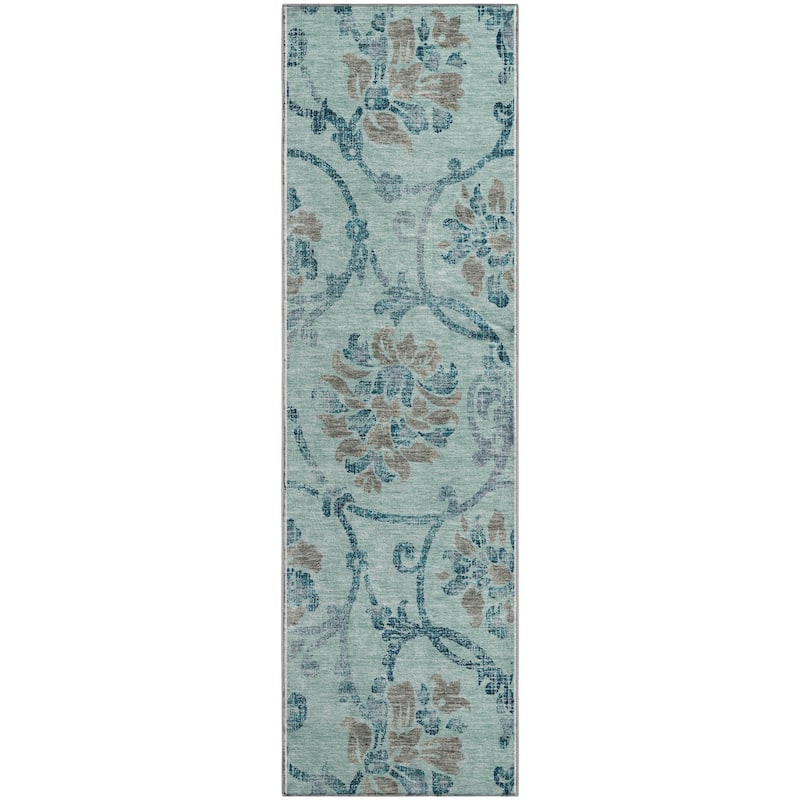 Premium Washable Super Soft Persian Floral Mayfield Rug