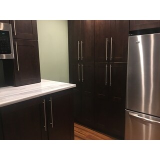 Shop GlideRite 14-inch Stainless Steel Cabinet Bar Pulls ...