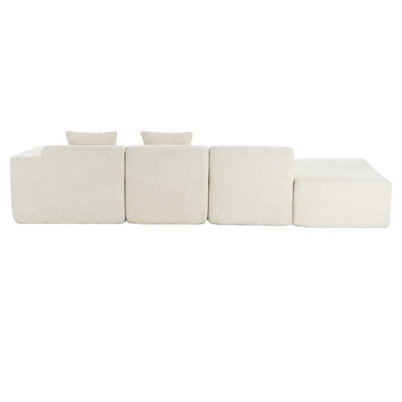 Sectional Sofa Full-compressed Sofa Couch Free-combined Sofa