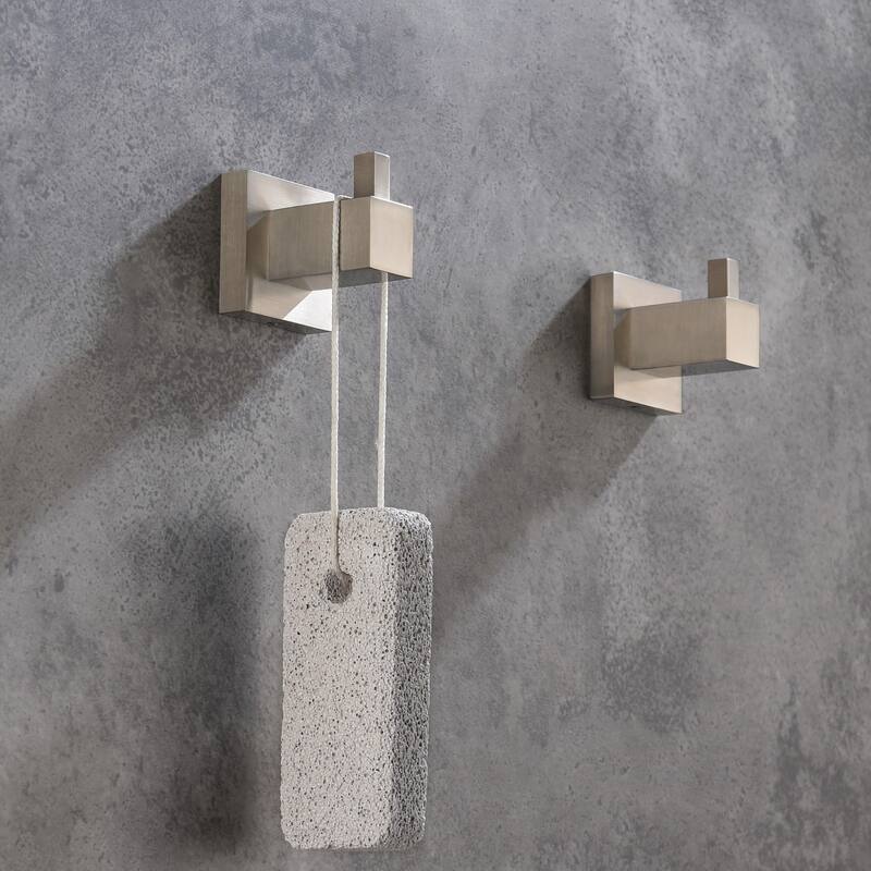 Cube 4-Piece Bathroom Hardware Set