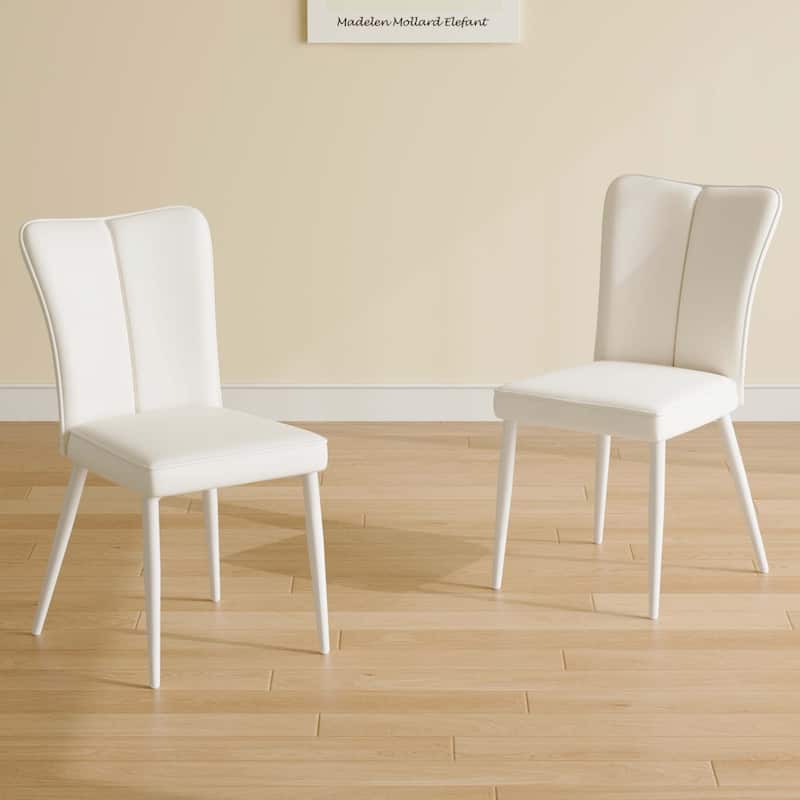 PU leather dining chair