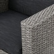 preview thumbnail 20 of 80, Puerta Outdoor 4-piece Patio Chat Set by Christopher Knight Home