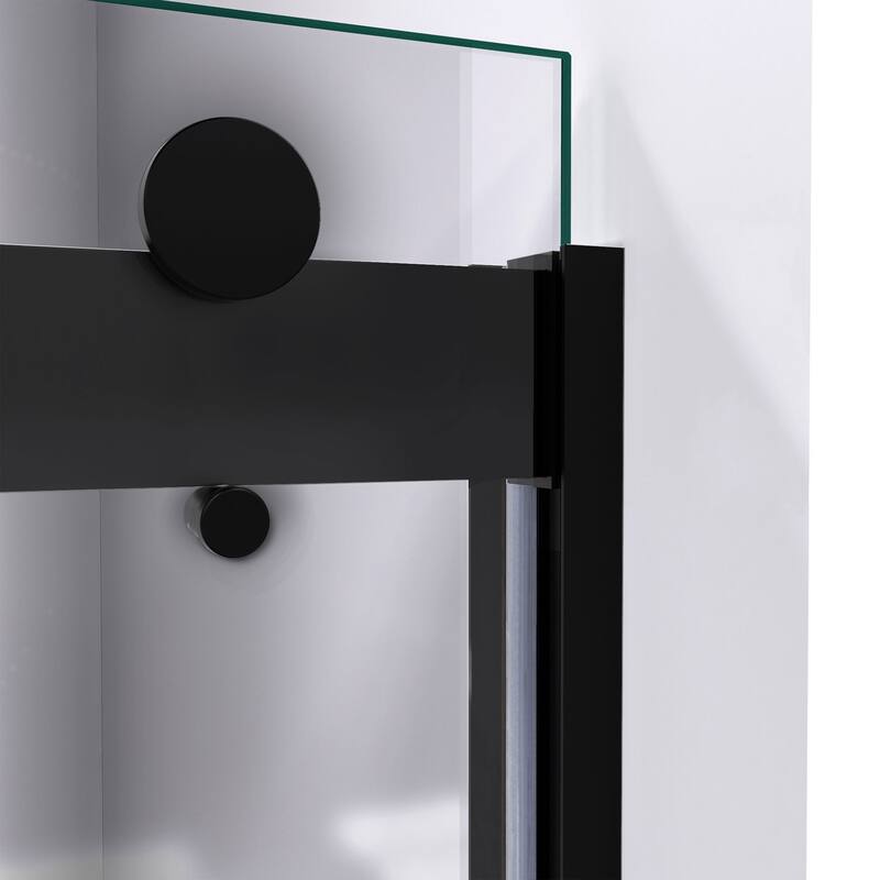 DreamLine Sapphire 56-60 in. W x 76 in. H Semi-Frameless Bypass Shower Door