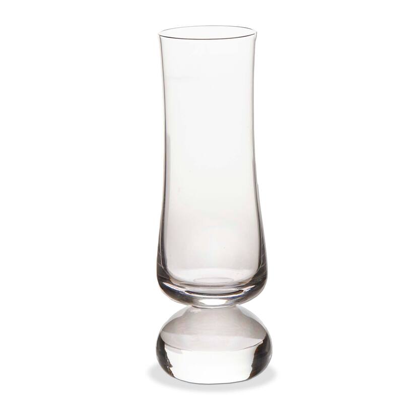 Olivia Heavy Bottom Champagne Flute Clear Glass 8 oz