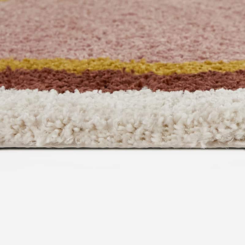 Marigold Scallop Border Area Rug