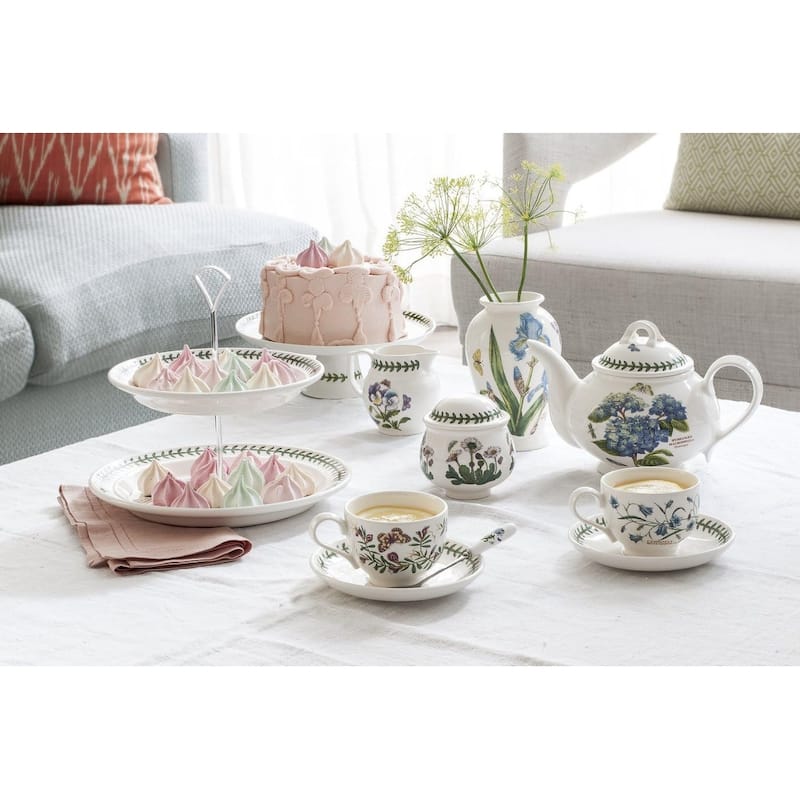 Portmeirion Botanic Garden Teapot Spoon Rest, Assorted Motifs - 5.5 inch