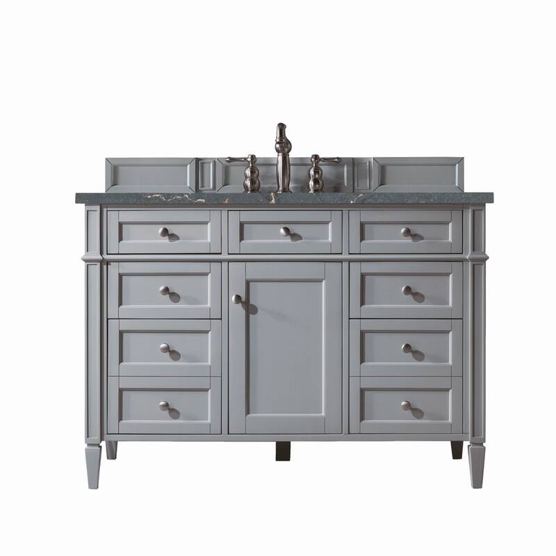 James Martin Vanities 650-V48-3PBL Brittany 48" Single Basin Poplar - Urban Gray