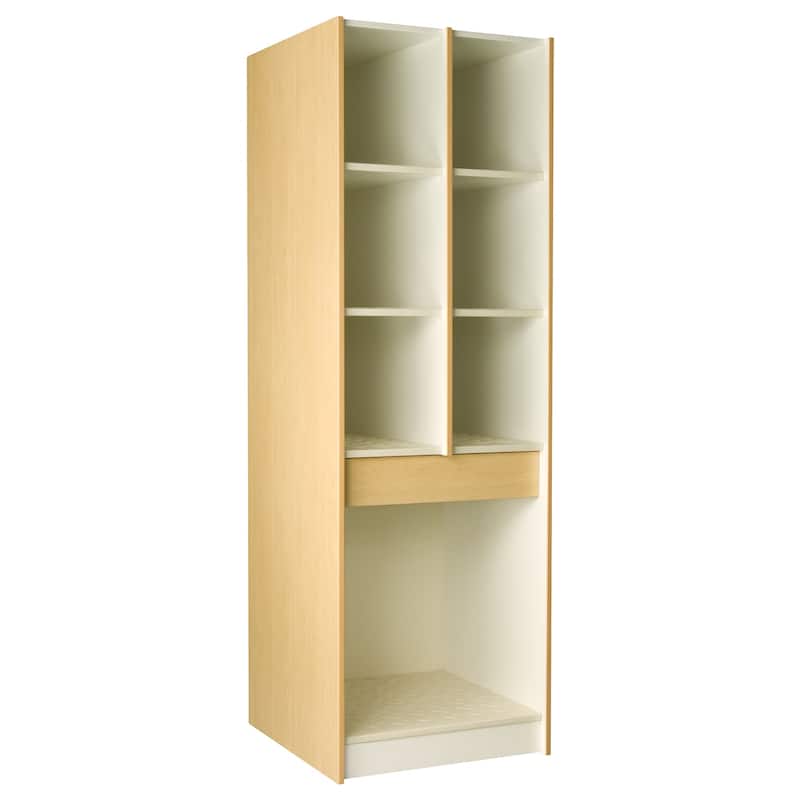 Instrument Storage Rack - 6 Compartment Music Organizer - Band Room Storage - 27"W x 84"H