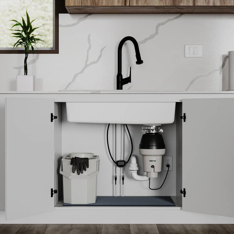 Karran USA KGD250 1/2 HP Continuous Garbage Disposal with 30 oz.