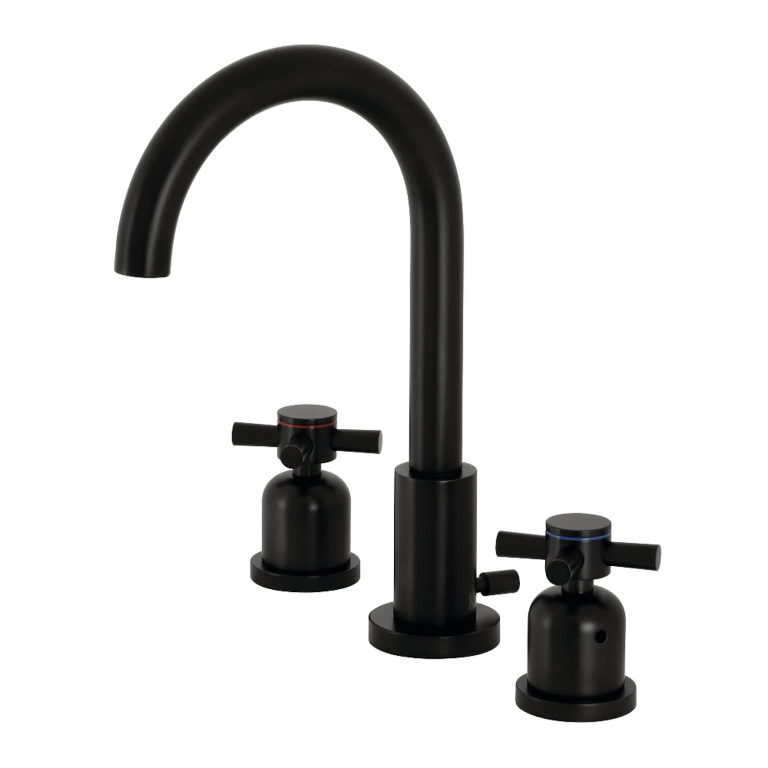 Kingston Brass Concord 1.2 GPM Deck Mounted Widespread Bathroom Faucet