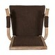 preview thumbnail 14 of 62, Mores Upholstered 5 Piece Circular Dining Set by Christopher Knight Home