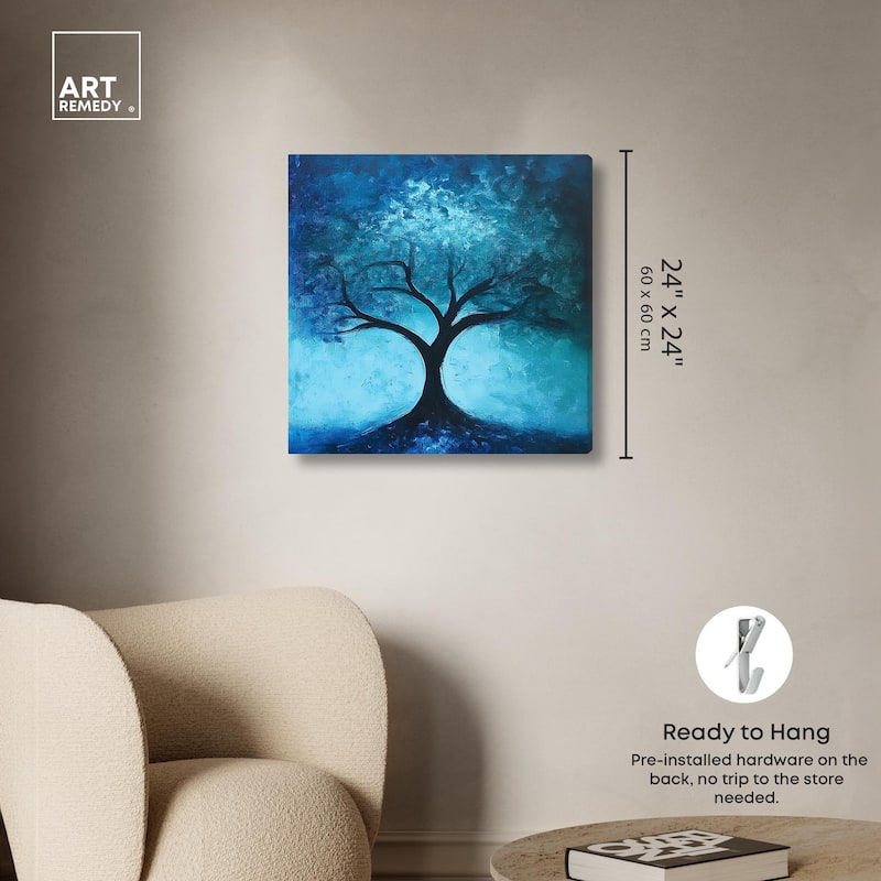 Tree of Opposites III Canvas by Art Remedy, Gallery Wrapped