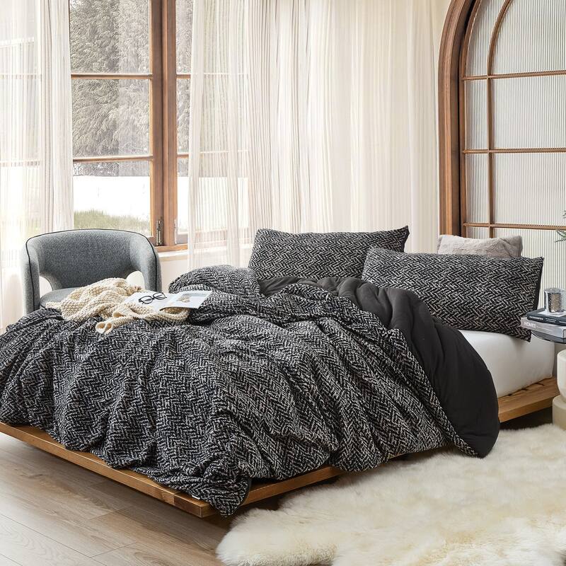 Peak of Cozy - Coma Inducer® Comforter - Black Gray - Queen