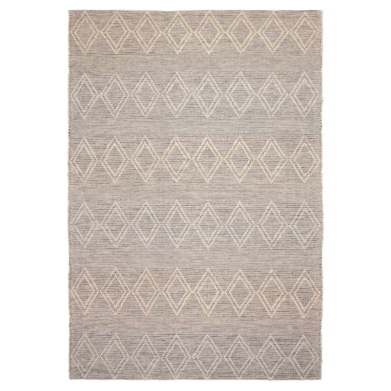 ECARPETGALLERY Braid weave Sienna Tan Wool Rug - 6'2 x 9'2 - Tan - 6'2 x 9'2