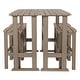preview thumbnail 35 of 53, Lehigh 6-Piece Outdoor Balcony Set - Bar-height