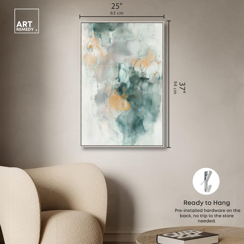 Verdant Vapors II Canvas by Art Remedy