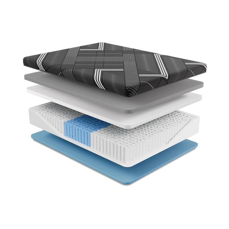 Montreux Ice, 14-inch, Ultra-Cool Graphite Infused Memory Foam Hybrid Mattress, CertiPUR US and Greenguard Gold Certified