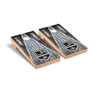Los Angeles Kings NHL Triangle Cornhole Board Set