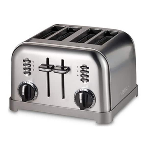 Cuisinart - 4-Slice Metal Classic Toaster (White)