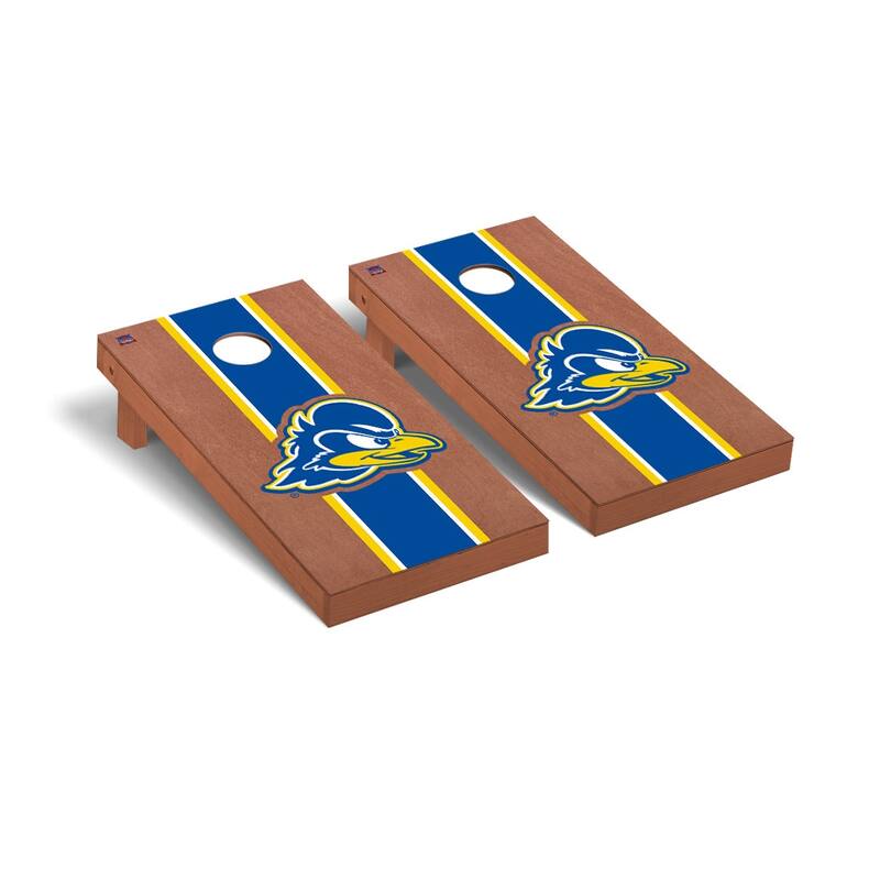 Delaware Blue Hens Rosewood Cornhole Board Set