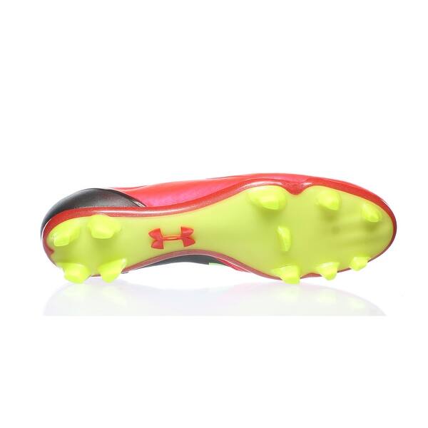 Shop Under Armour Mens Spotlight Fg Red Football Cleats Size 11