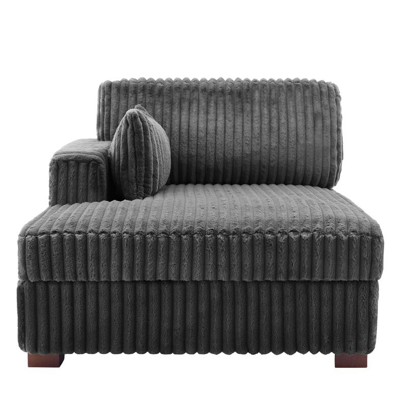 DREAMSIDEA Modern Oversized Chaise Lounge Sofa for Living Room