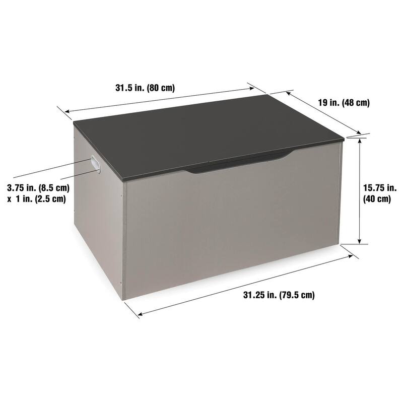 Taylor & Olive Lantana Flat Bench Toy and Storage Box